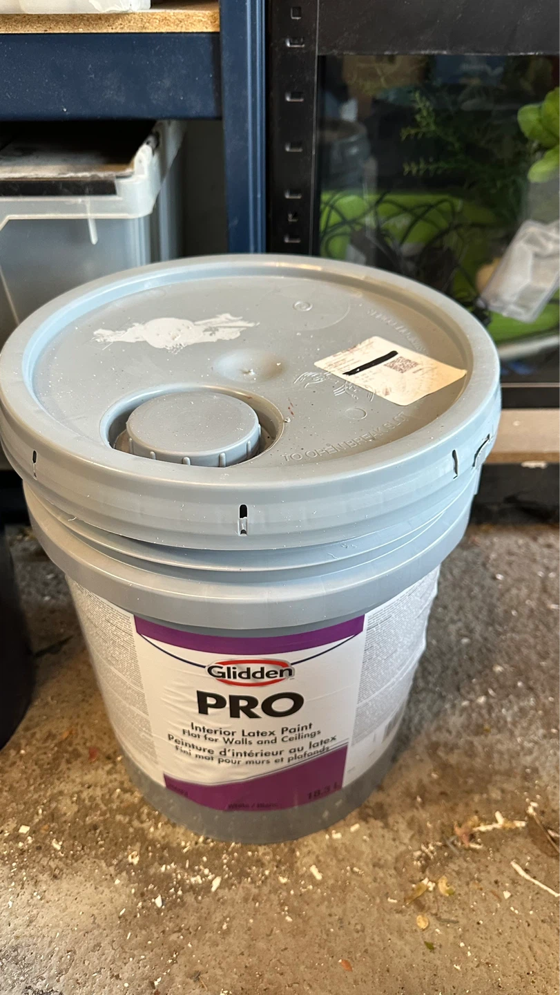 2 New Full Pails Latex Grey Paint - $100 for 2 or $55 ea. - photo 3