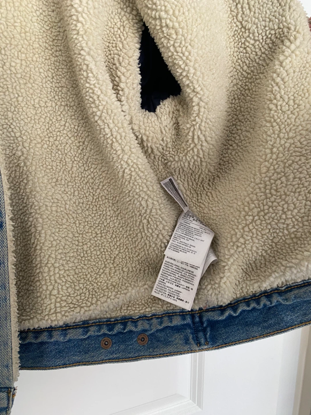 Levi's Sherpa Lined Trucket Jacket, M ⚽ - photo 4