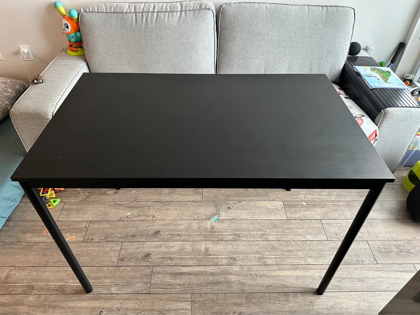 IKEA SANDSBERG Black Table 110x67 cm