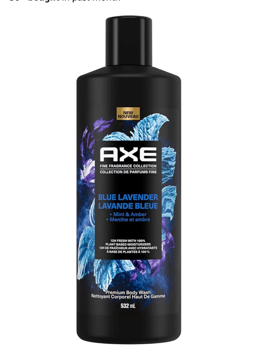 ⚽ 10 bottles Axe Blue Lavender Body Wash - 532 ml - photo 2