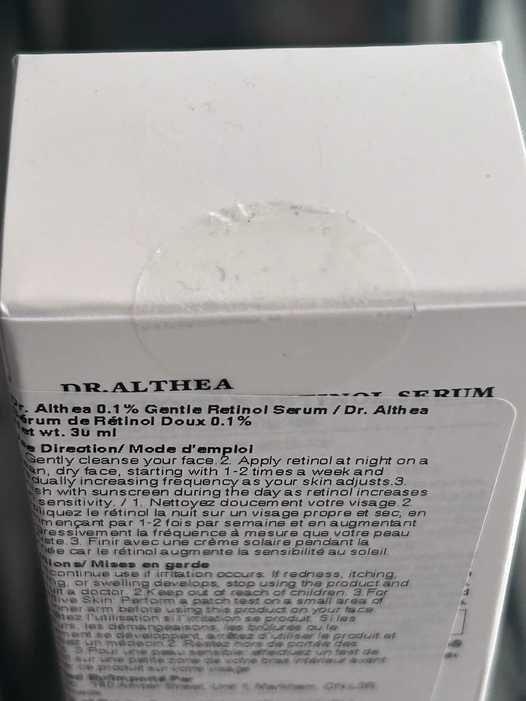 Dr. Althea 0.1% Gentle Retinol Serum - photo 5