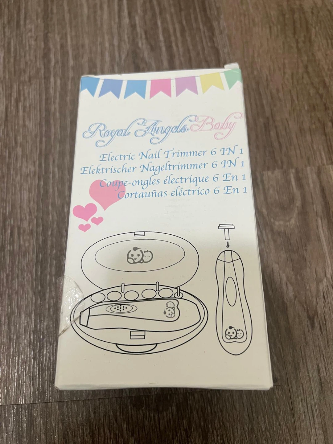 Royal Angels Baby Electric Nail Trimmer 6 IN 1 - photo 2