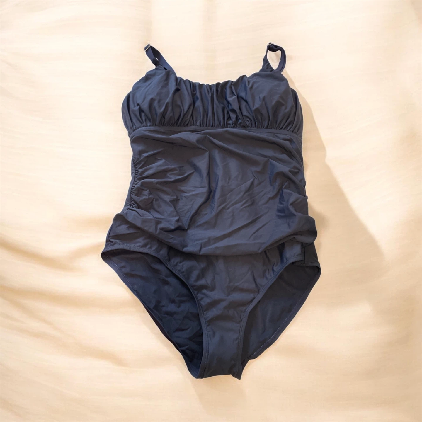 ⚽️ New Navy Blue Tummy Control One-Piece Swimsuit XXL - photo 4