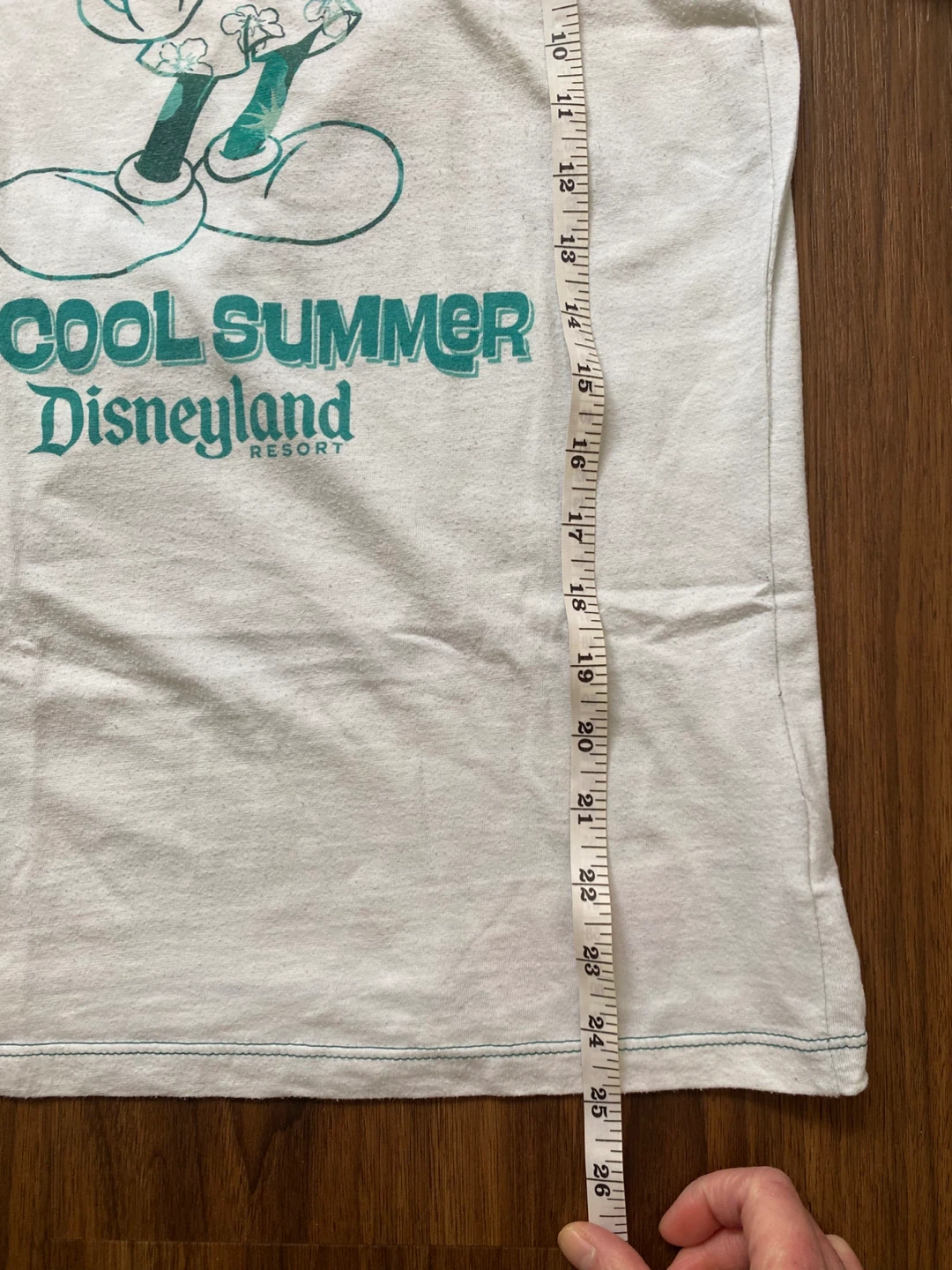 Disneyland Mickey Mouse "One Cool Summer" T-Shirt XL ⚽ - photo 5