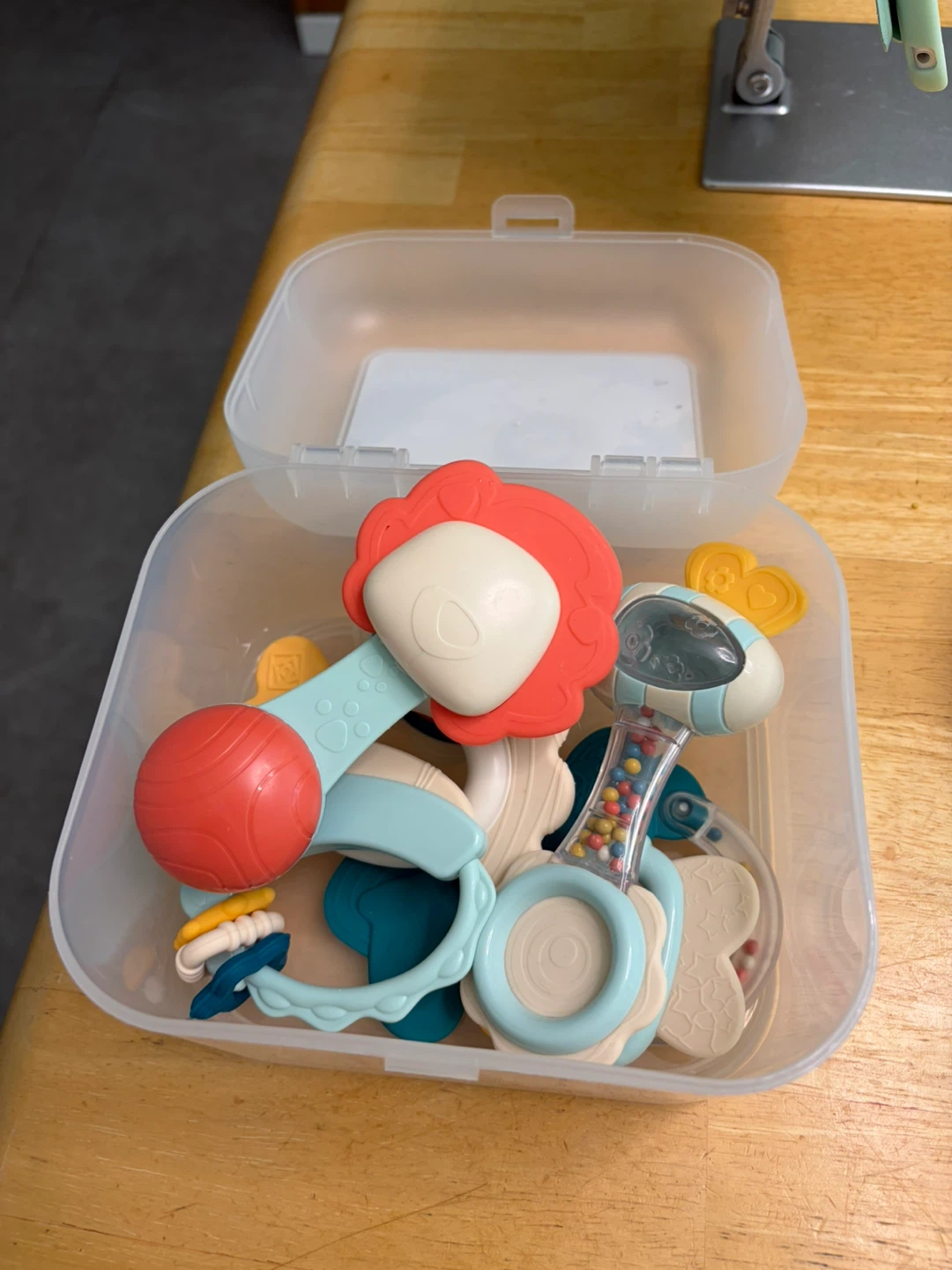 Baby Teether & Rattle Set