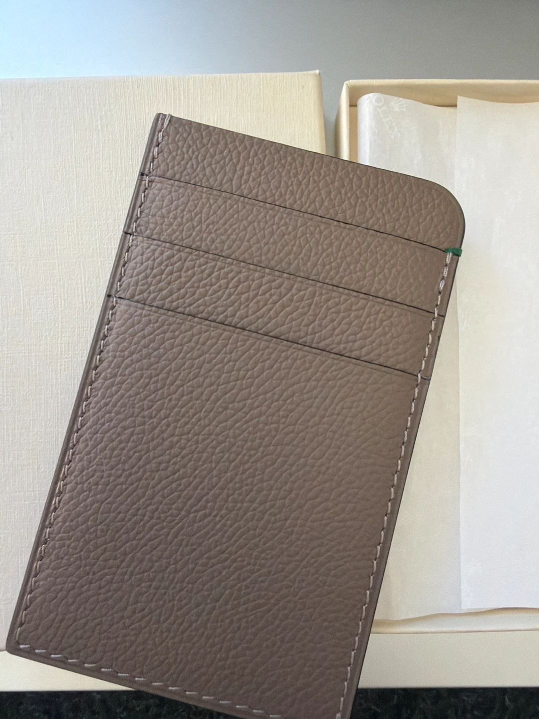 Rolex Card Holder - Brown - photo 2