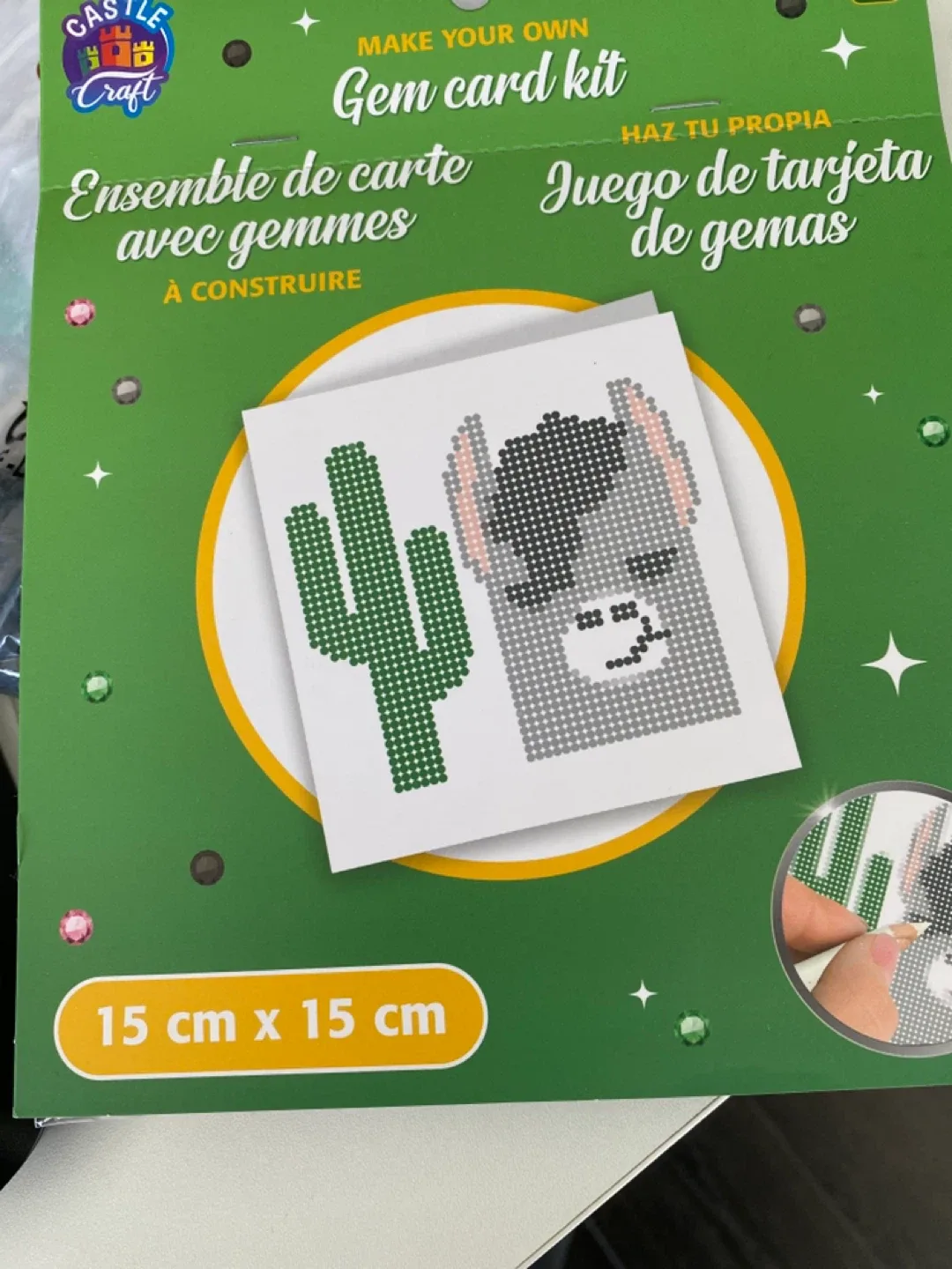 ⚽️ gem card kit arts and craft