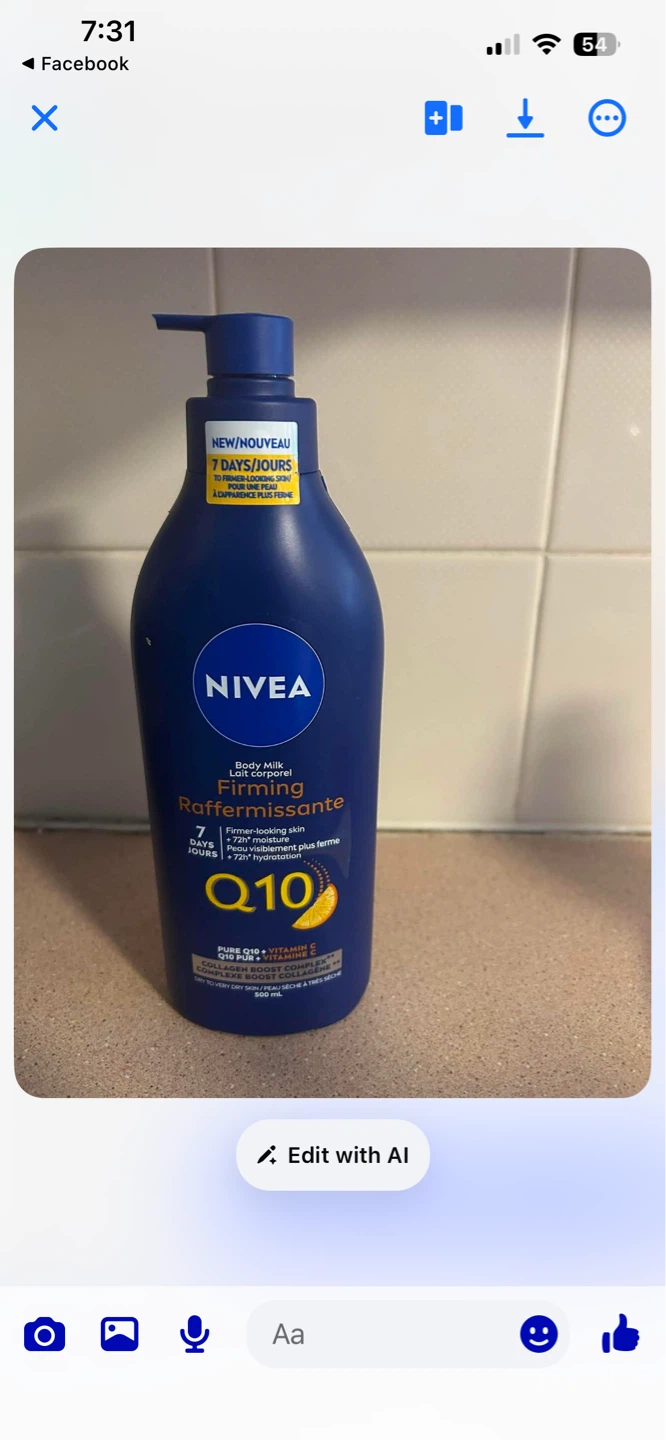 ⚽ NIVEA Firming Body Milk with Q10 - 500 mL