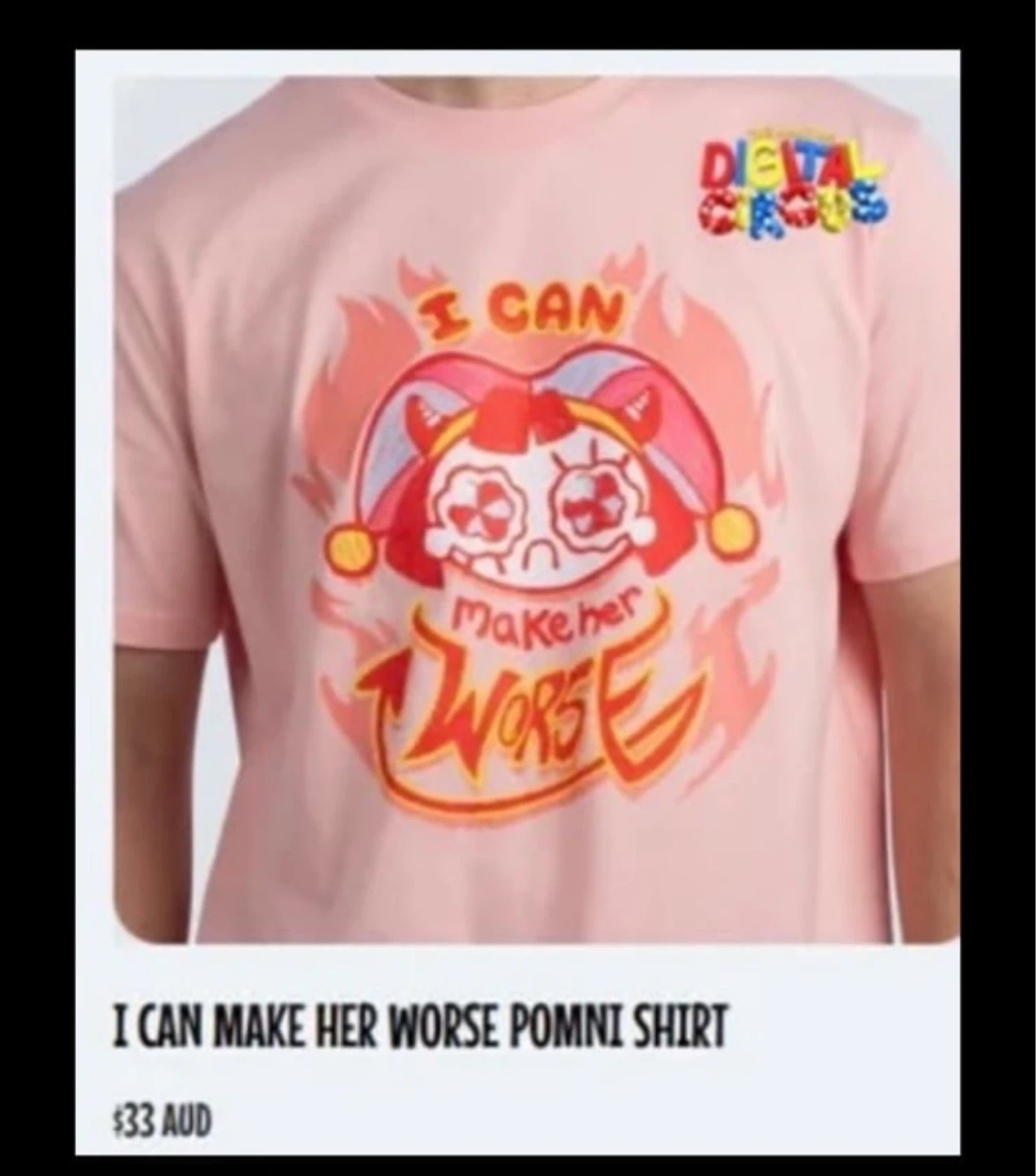 ⚽Digital Circus Pomni T-Shirt