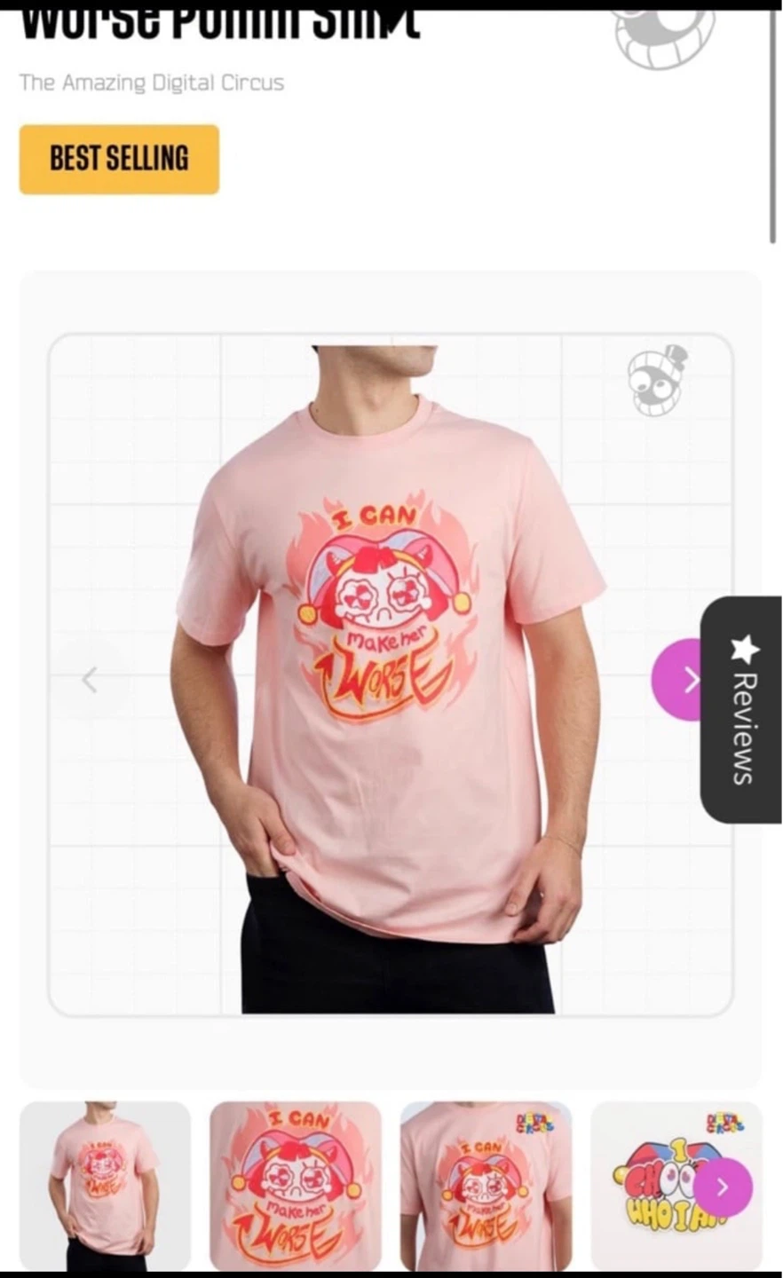 ⚽Digital Circus Pomni T-Shirt - photo 2