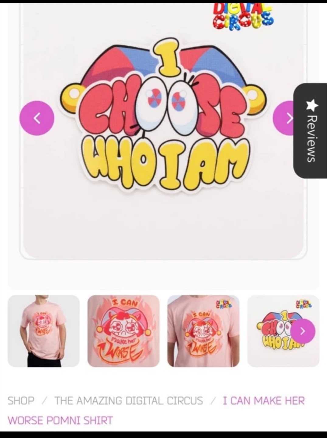 ⚽Digital Circus Pomni T-Shirt - photo 3