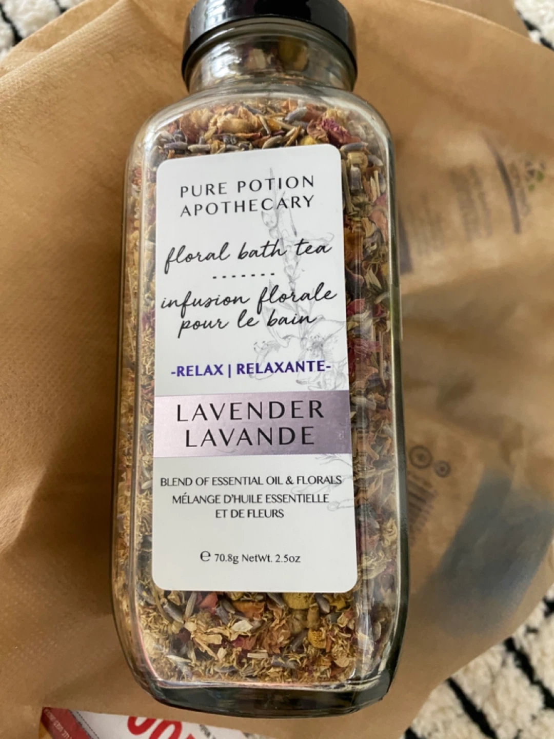 ⚽️ floral bath tea apothecary lavender