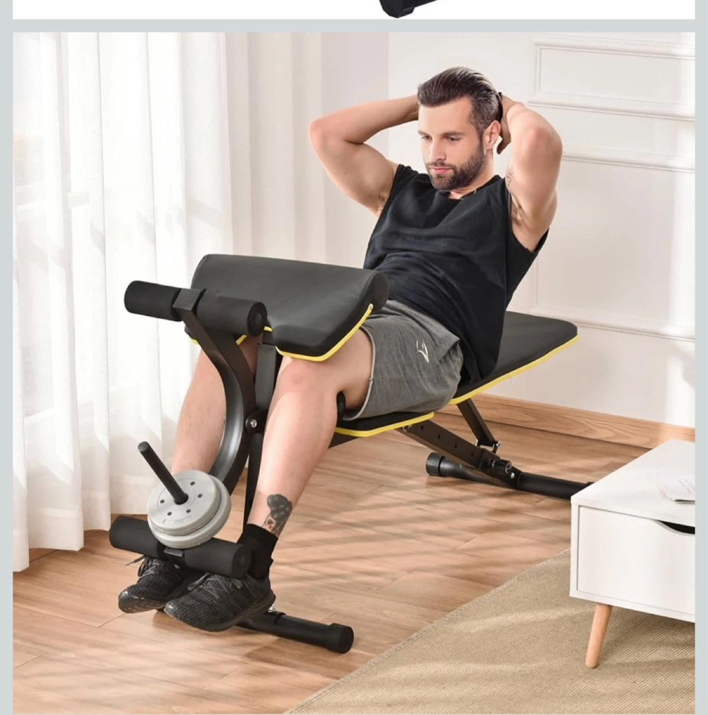 Soozier Adjustable Weight Bench - photo 2