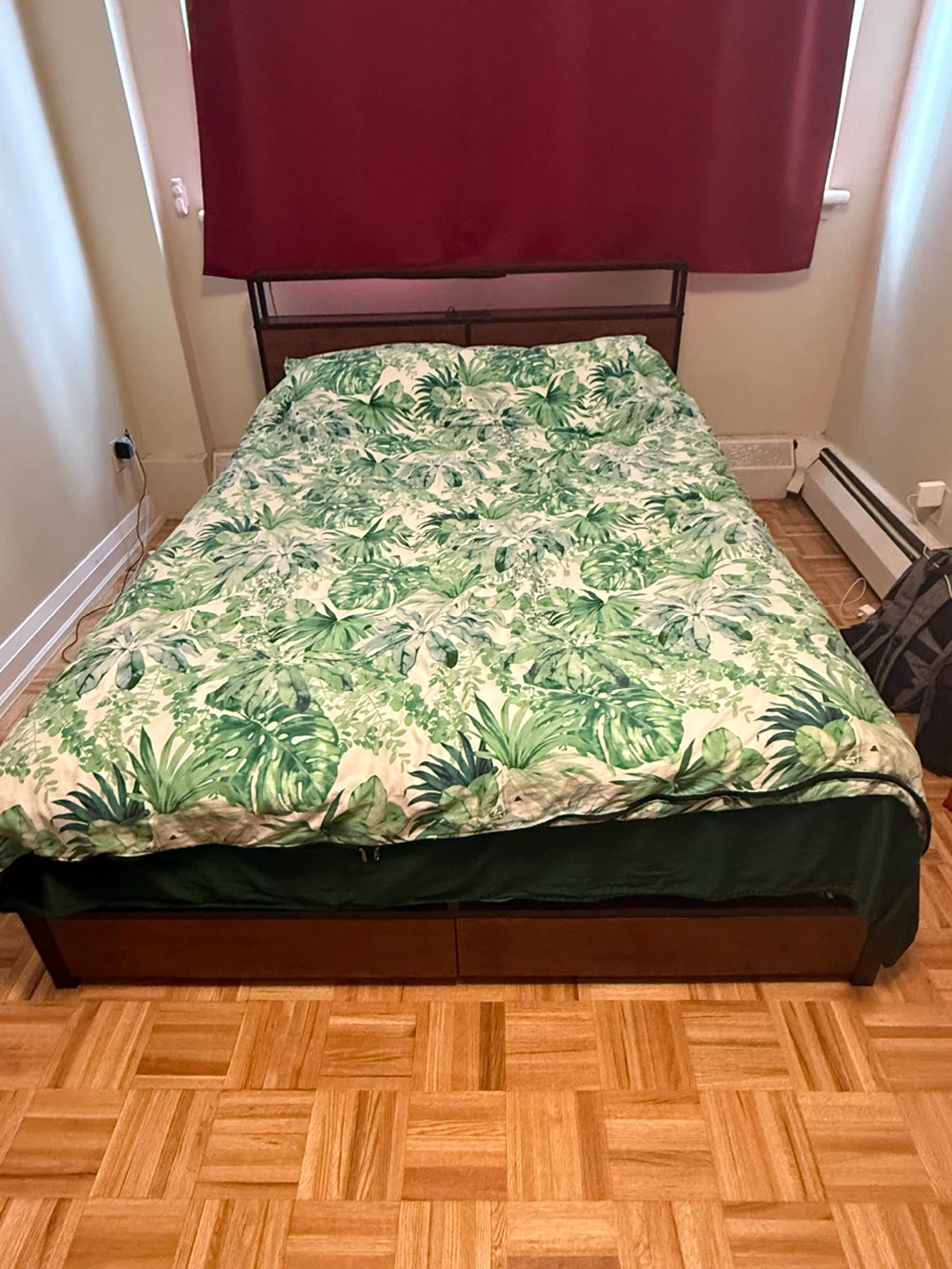 Queen Bed Frame with Storage