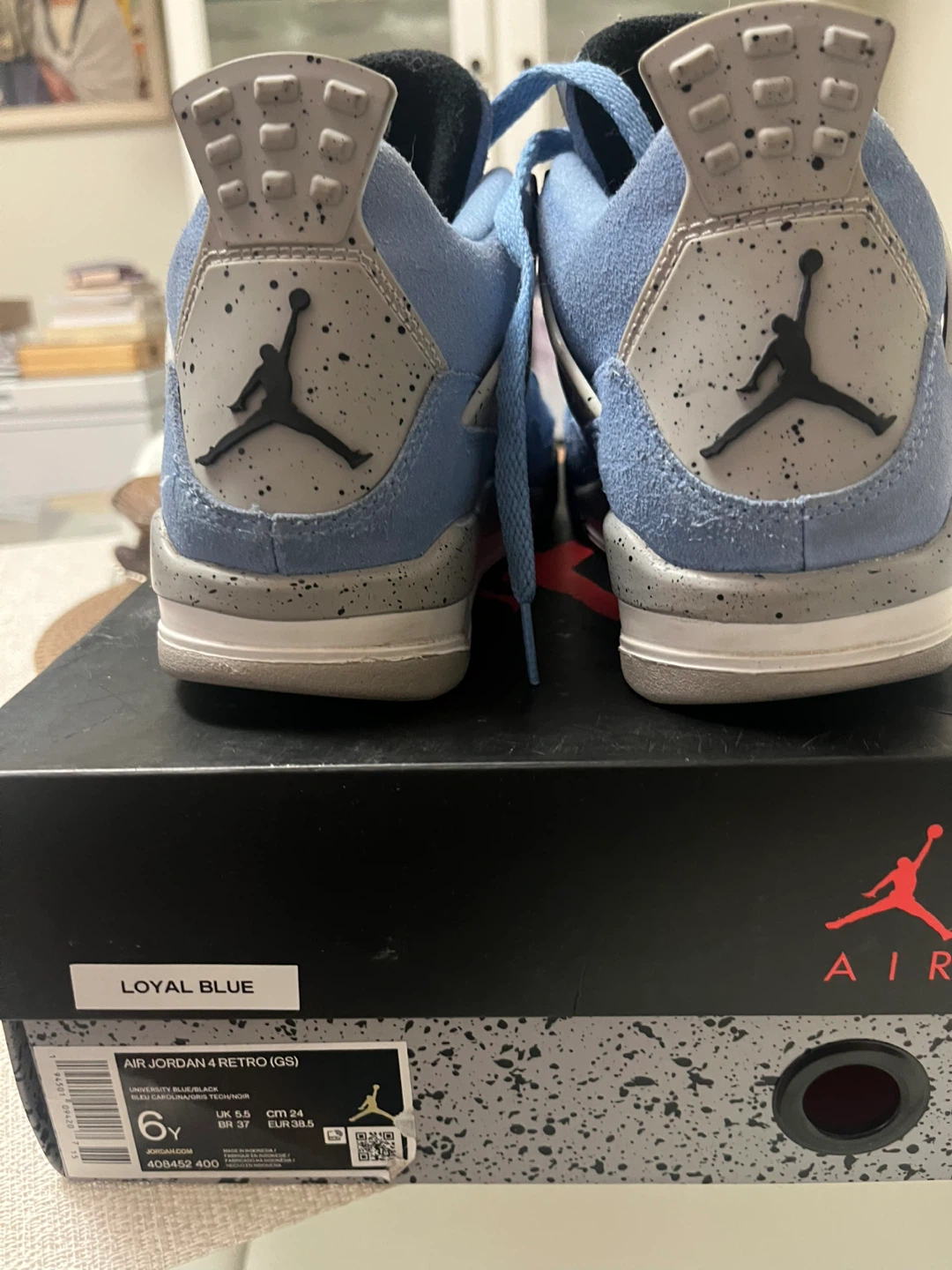 Jordan 4 Retro GS "Loyal Blue" - photo 2