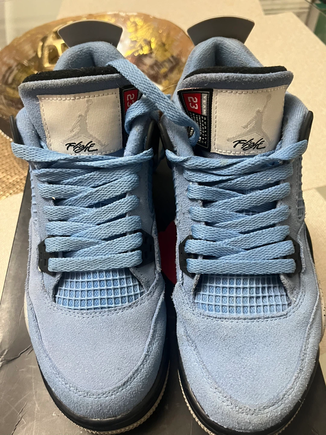 Jordan 4 Retro GS "Loyal Blue" - photo 3