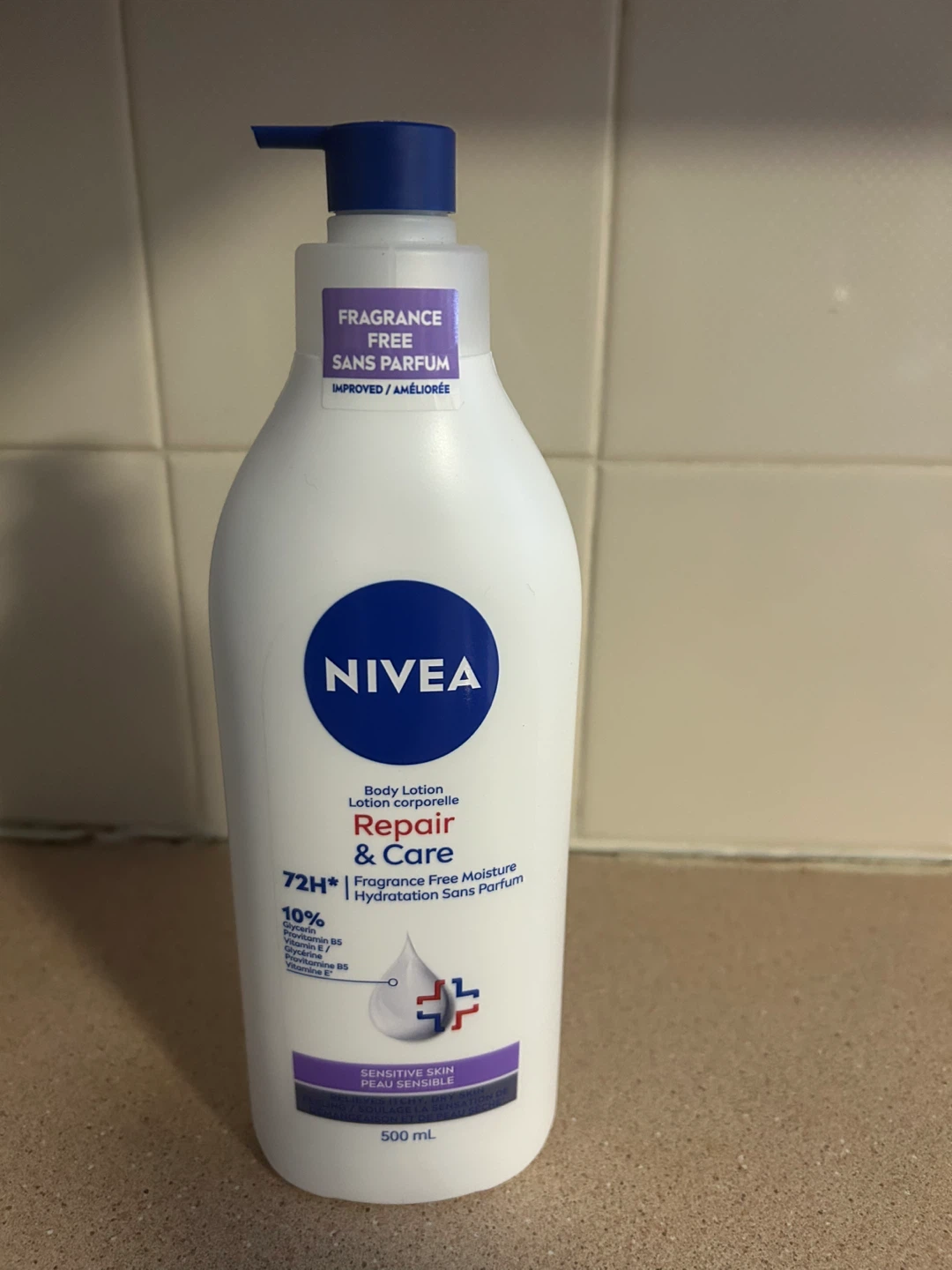 ⚽ Nivea Body Lotion Repair & Care 500 mL