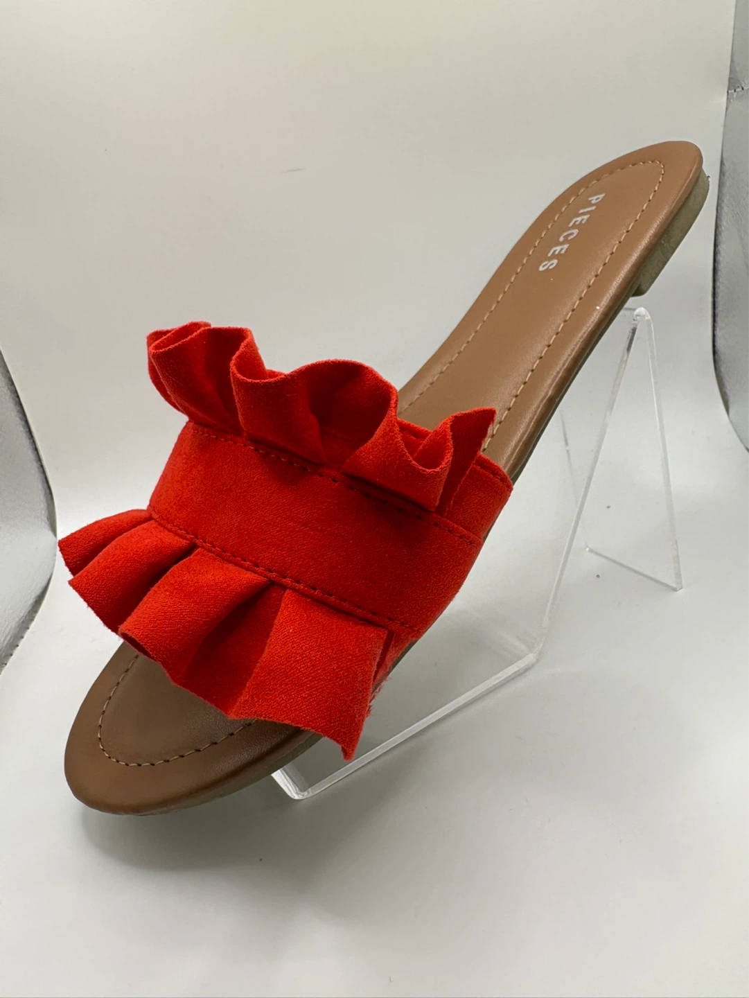 Size 7 - Orange Slides (EUC) - photo 3