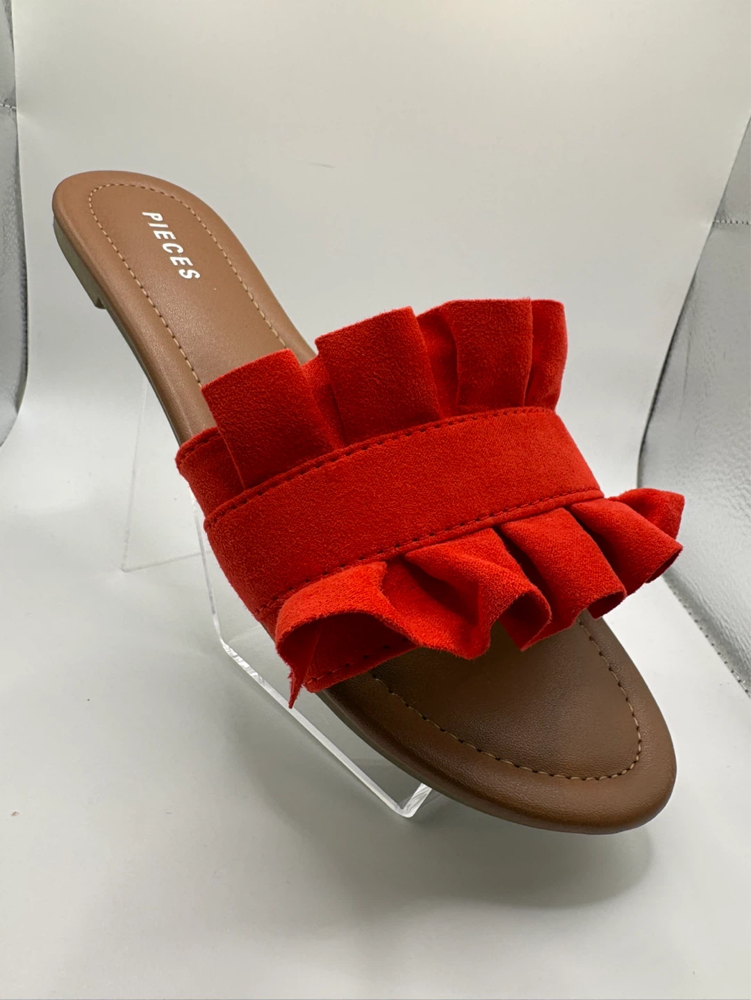 Size 7 - Orange Slides (EUC) - photo 5