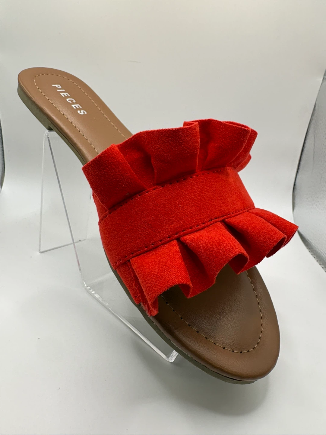 Size 7 - Orange Slides (EUC) - photo 2
