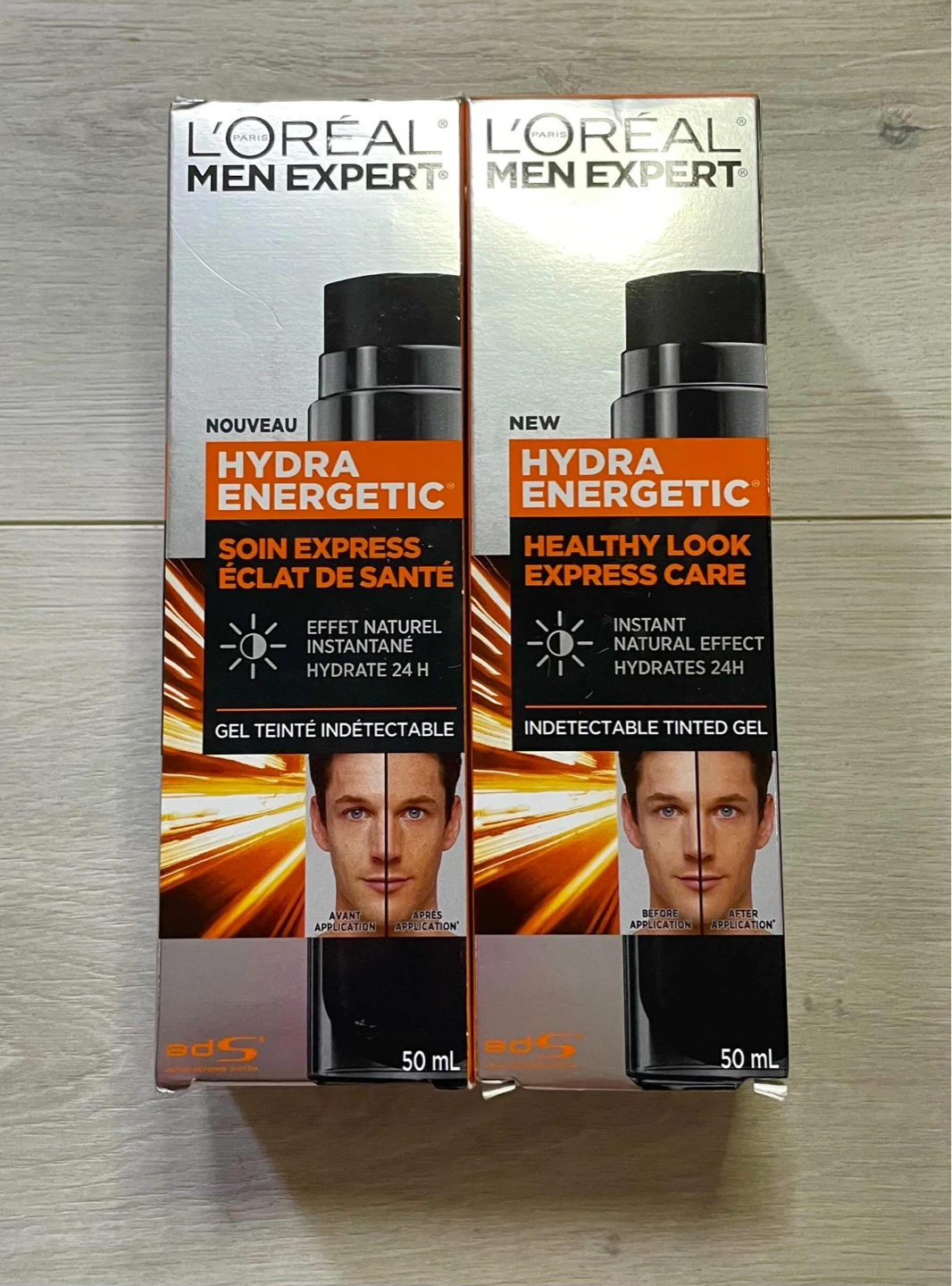 NEW L’Oréal Men Expert Hydra Energetic Tinted Gel (2 Pack)⚽️