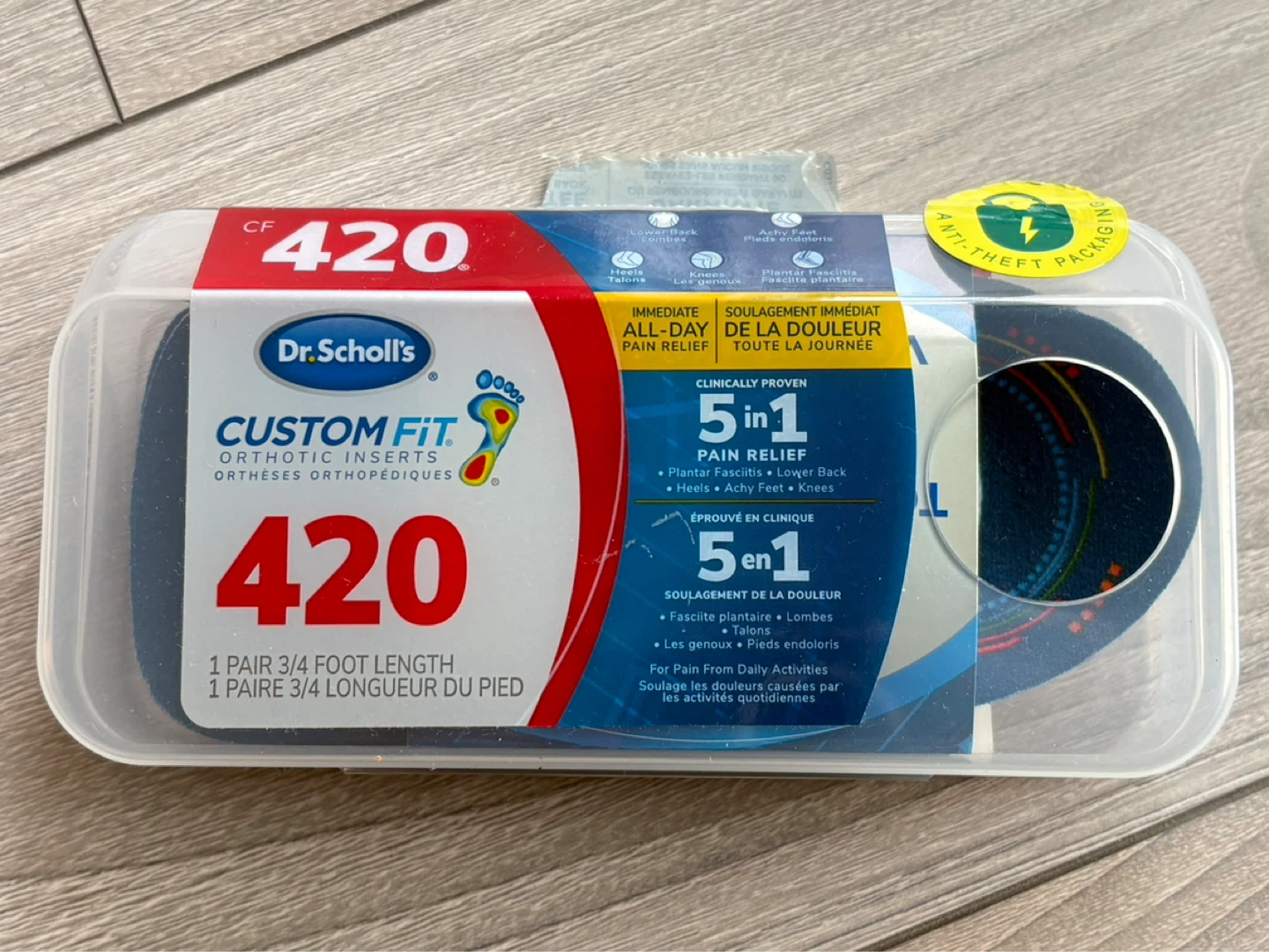 Dr. Scholl's Custom Fit 420 Orthotic Inserts ⚽