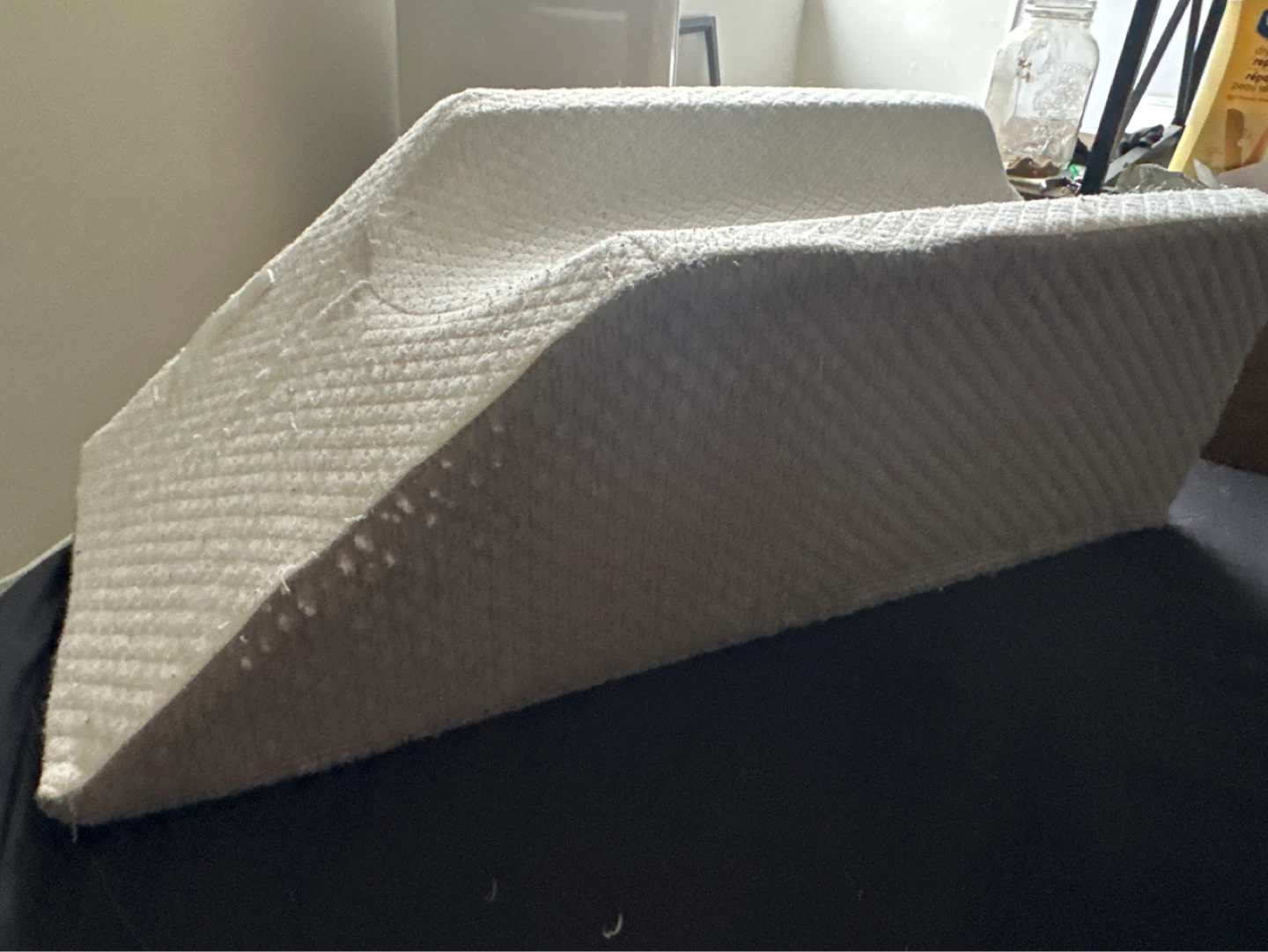 White Wedge Pillow for leg ⚽️