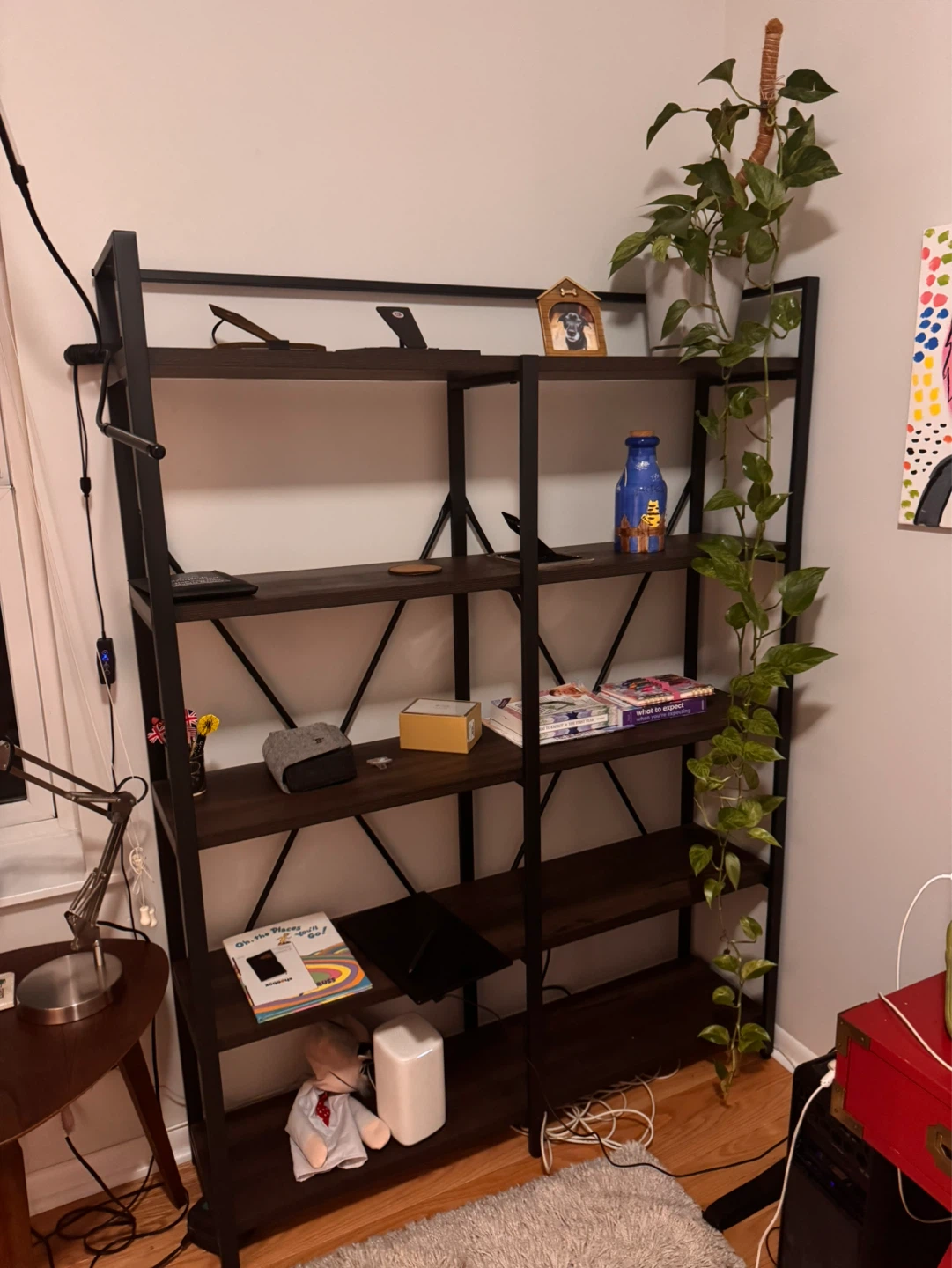 FATORRI 5 Tier Industrial Bookshelf - photo 3