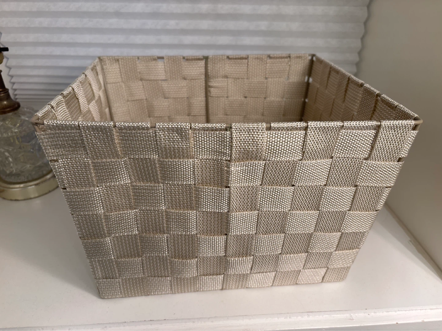 ⚽️Woven Storage Basket - Beige