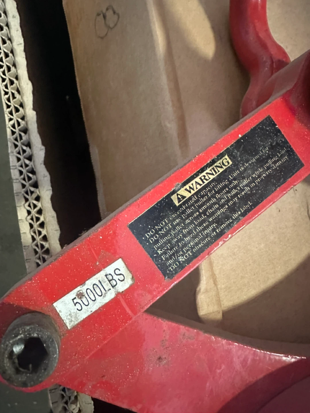 Red 5000 LBS Lifting Clamp - photo 2