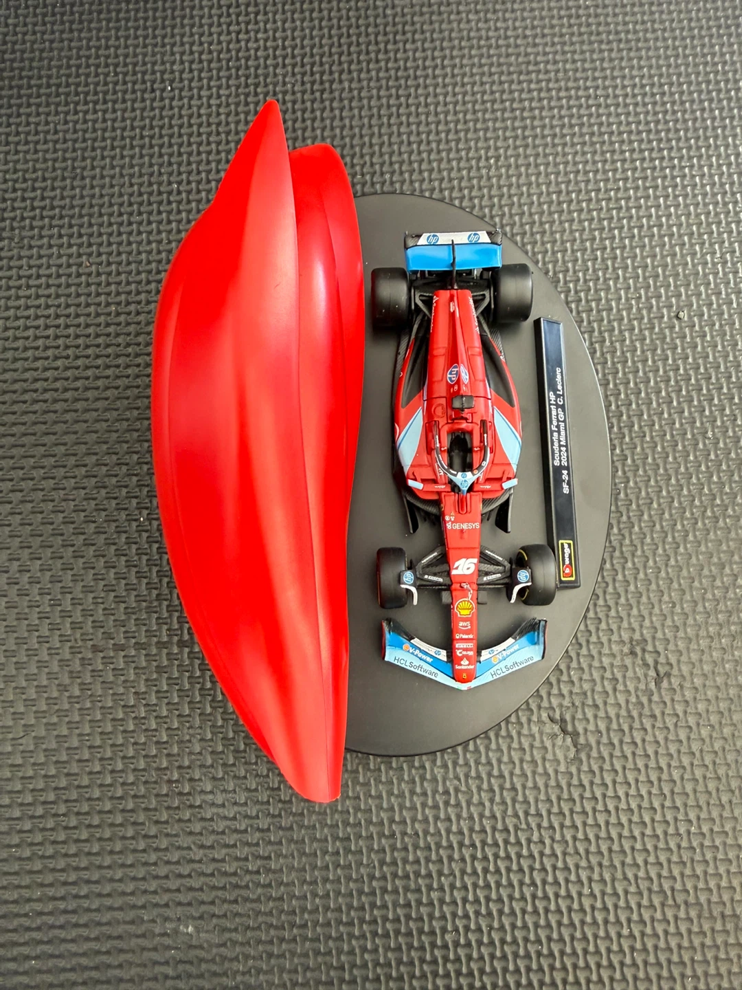 ⚽ Scuderia Ferrari HP SF-24 2024 Miami GP C. Leclerc Model - photo 3