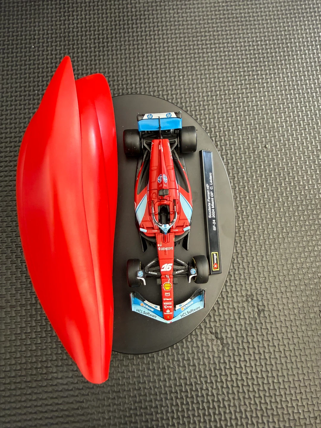⚽ Scuderia Ferrari HP SF-24 2024 Miami GP C. Leclerc Model - photo 4