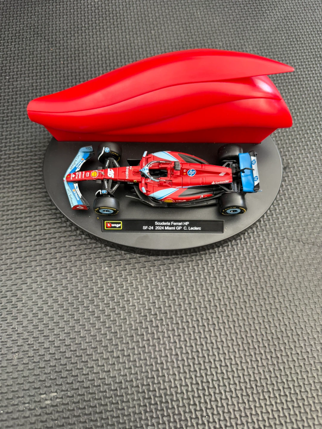 ⚽ Scuderia Ferrari HP SF-24 2024 Miami GP C. Leclerc Model