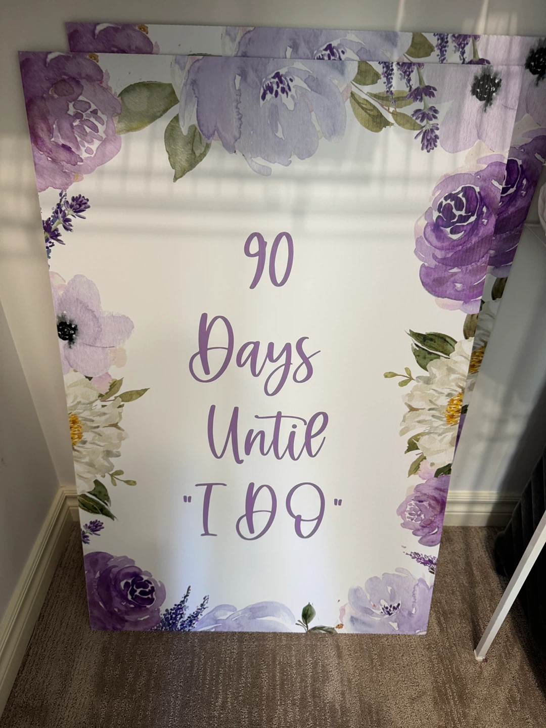Megan's Bridal Shower Welcome Sign & Countdown Sign - photo 5