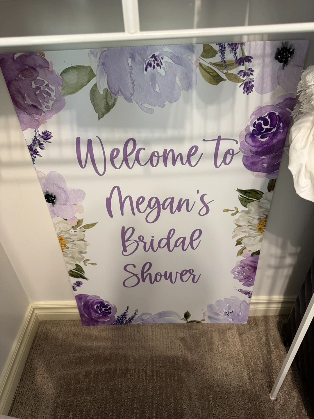 Megan's Bridal Shower Welcome Sign & Countdown Sign - photo 2