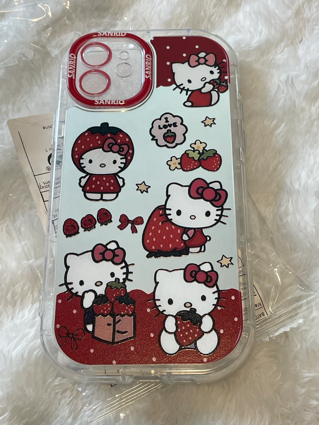 ⚽️ New Sanrio Hello Kitty Strawberry iPhone Case 12 PRO