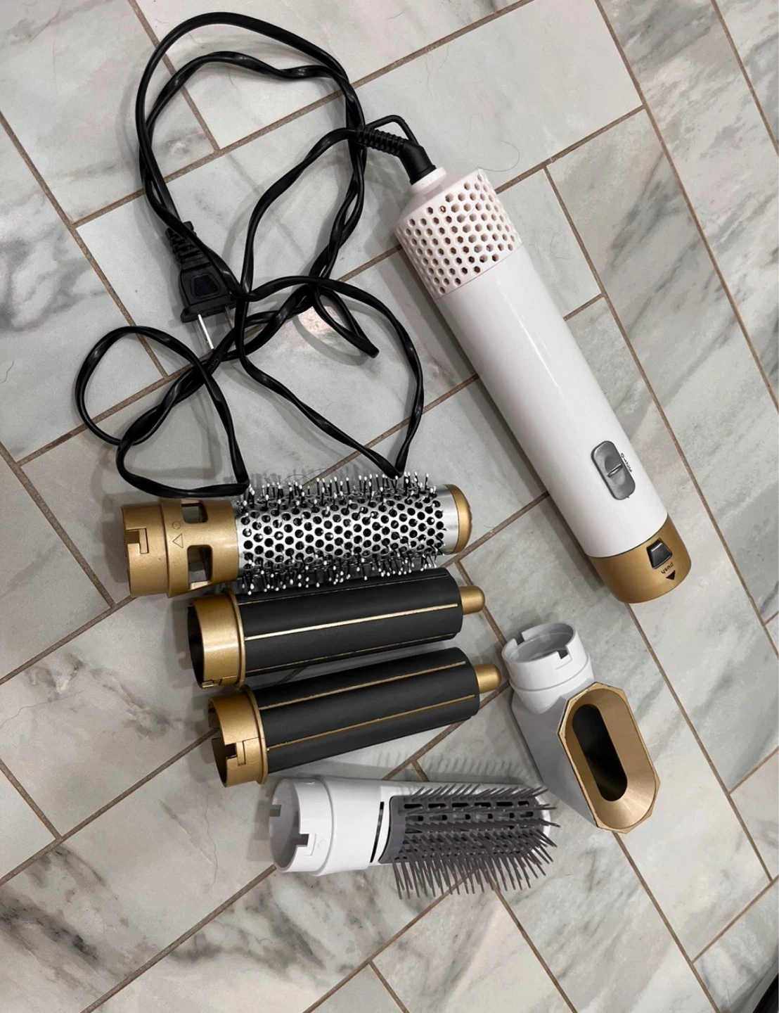 Hair Dryer Styler with Multiple Attachments