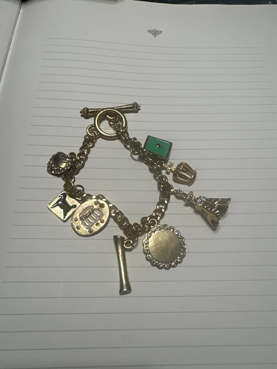 ⚽️Gold-tone Charm Bracelet - photo 2