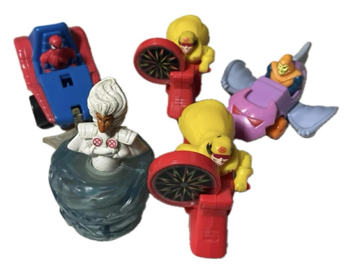 Rare collectible 90s Marvel & DC Fast Food Promo Toy Lot ⚽️