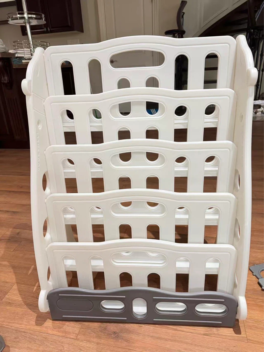 White 4-Tier Bookshelf