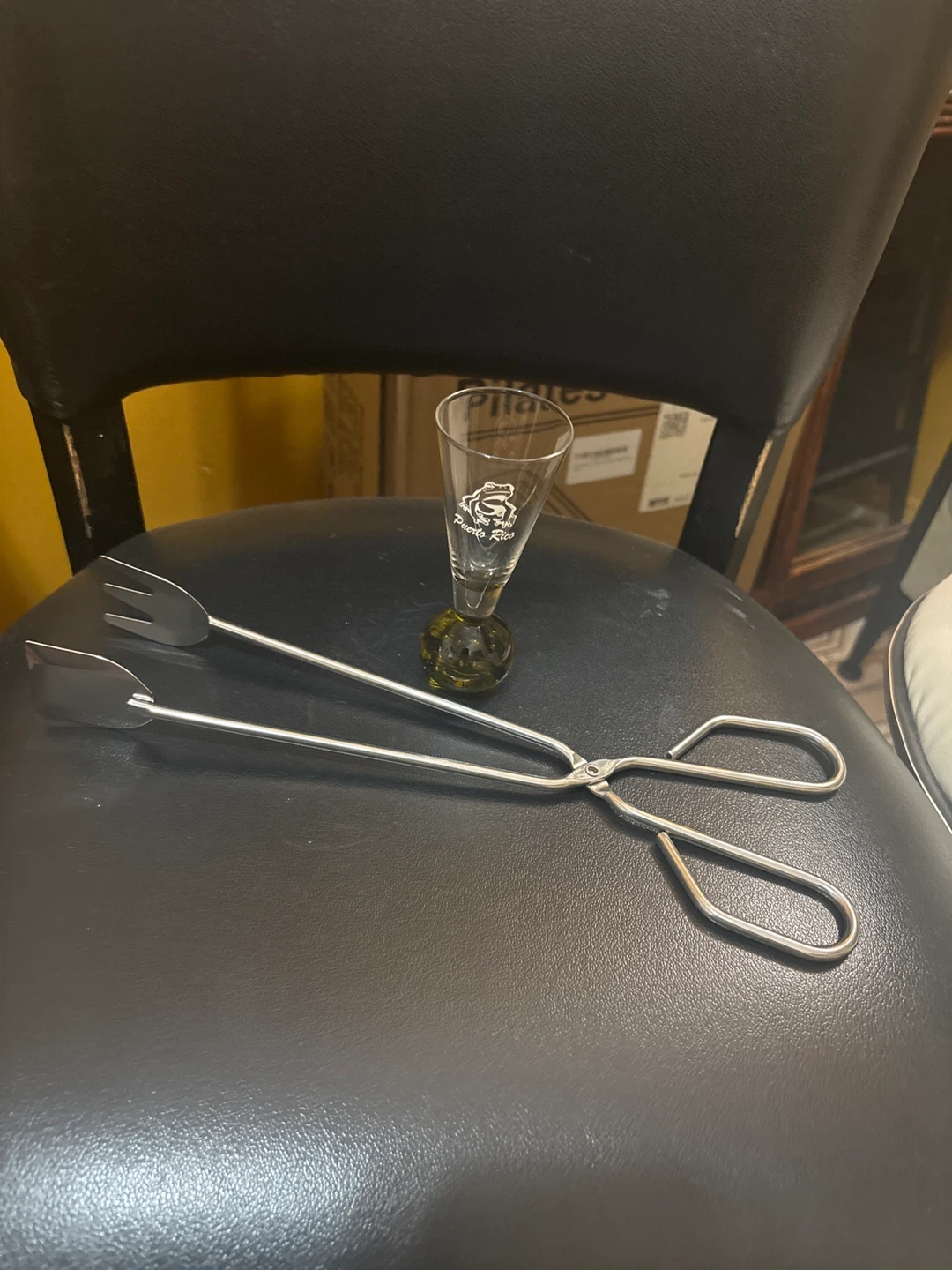⚽ Cocktail Tongs and Shot Glass Set - photo 2