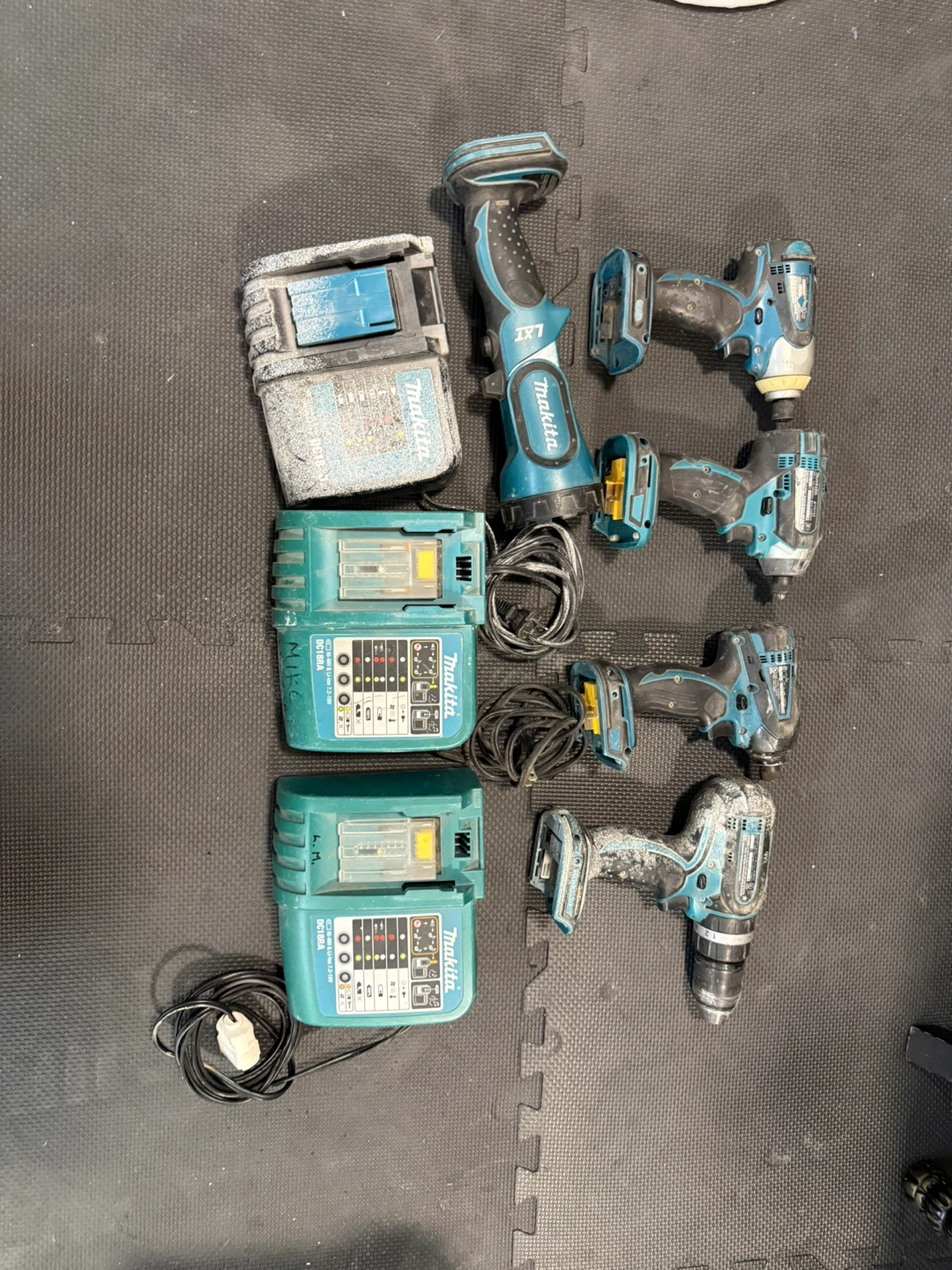 ⚽ Makita LXT Power Tool Set with 2 Chargers