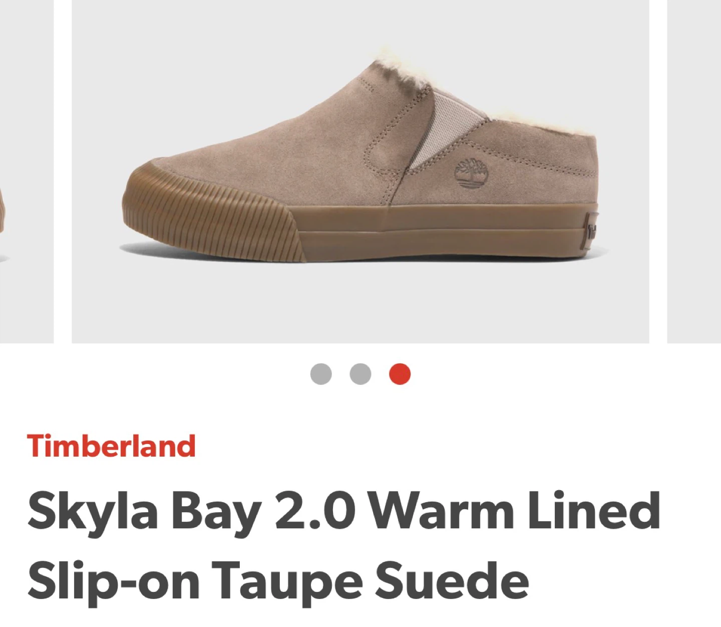 Timberland Skyla Bay 2.0 Warm Lined Slip-on Shoes