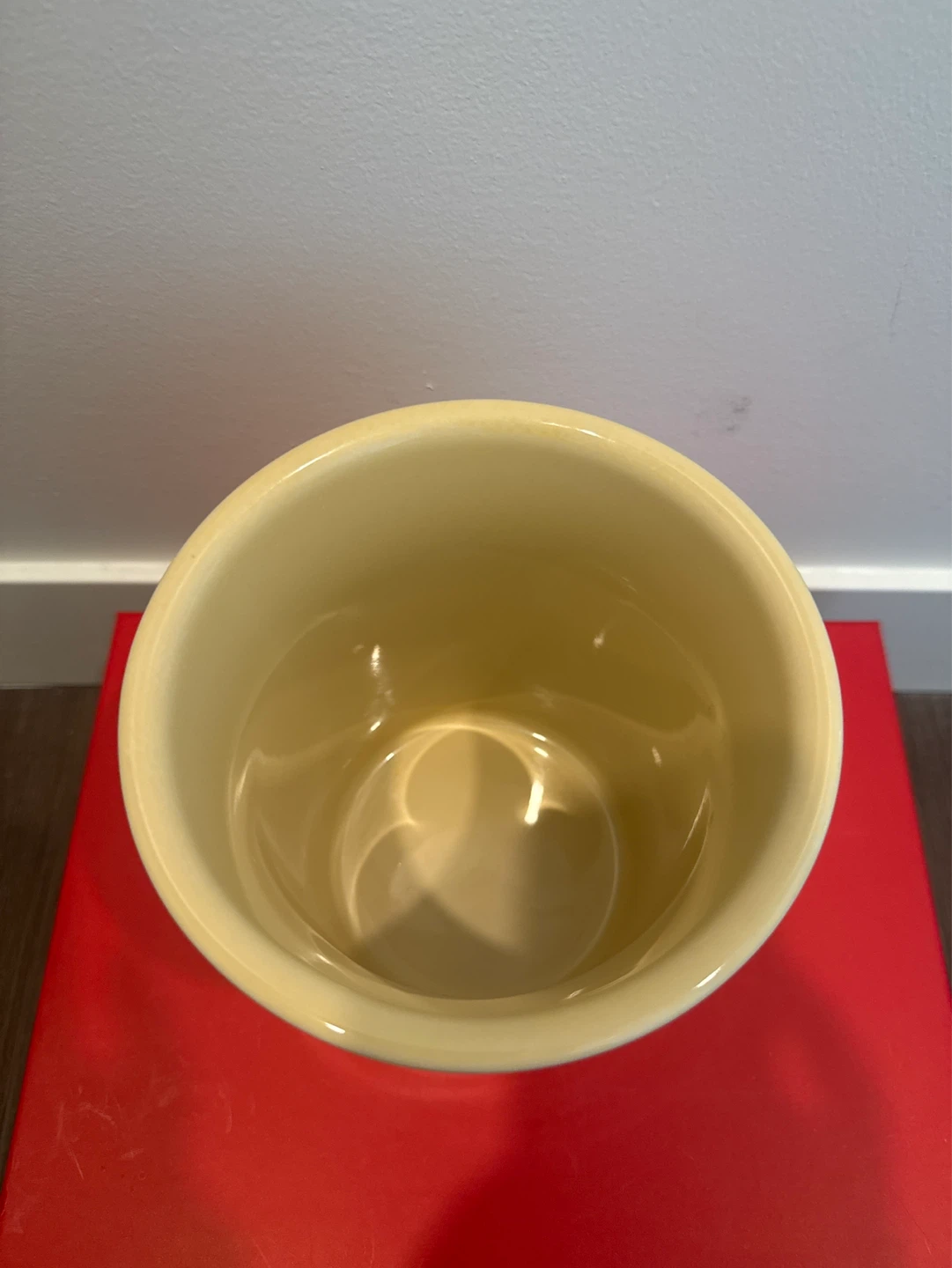 Yellow Fiesta HLC USA Ceramic Pot - photo 3