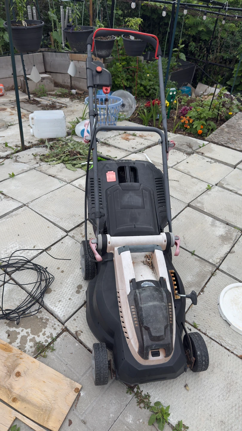 Black Electric Lawn Mower - photo 3