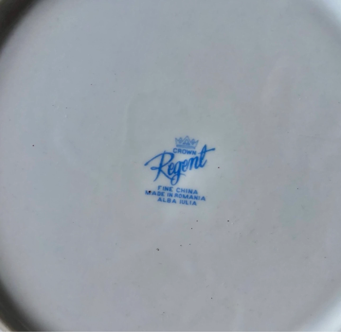⚽️Crown Regent Fine China Plate - photo 4