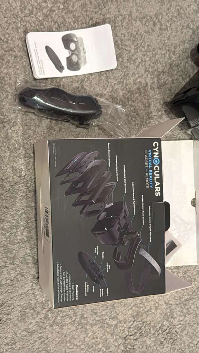 HYPE Cynoculars Virtual Reality Headset + Remote - photo 3