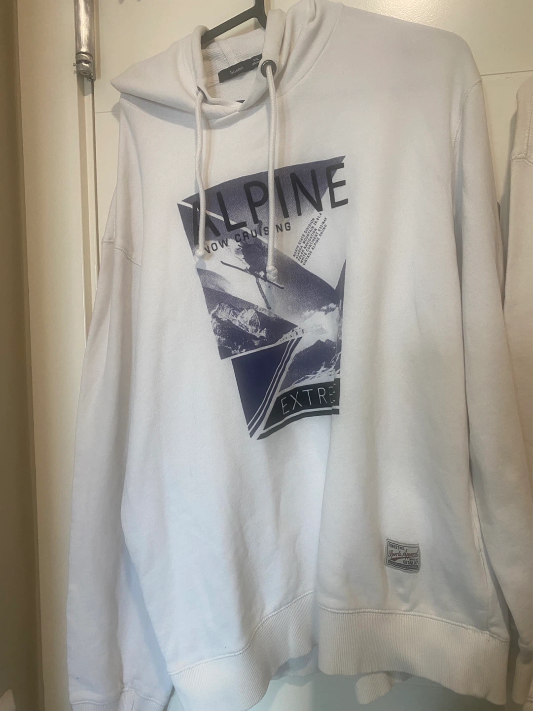 Bossini White Hoodie - photo 3
