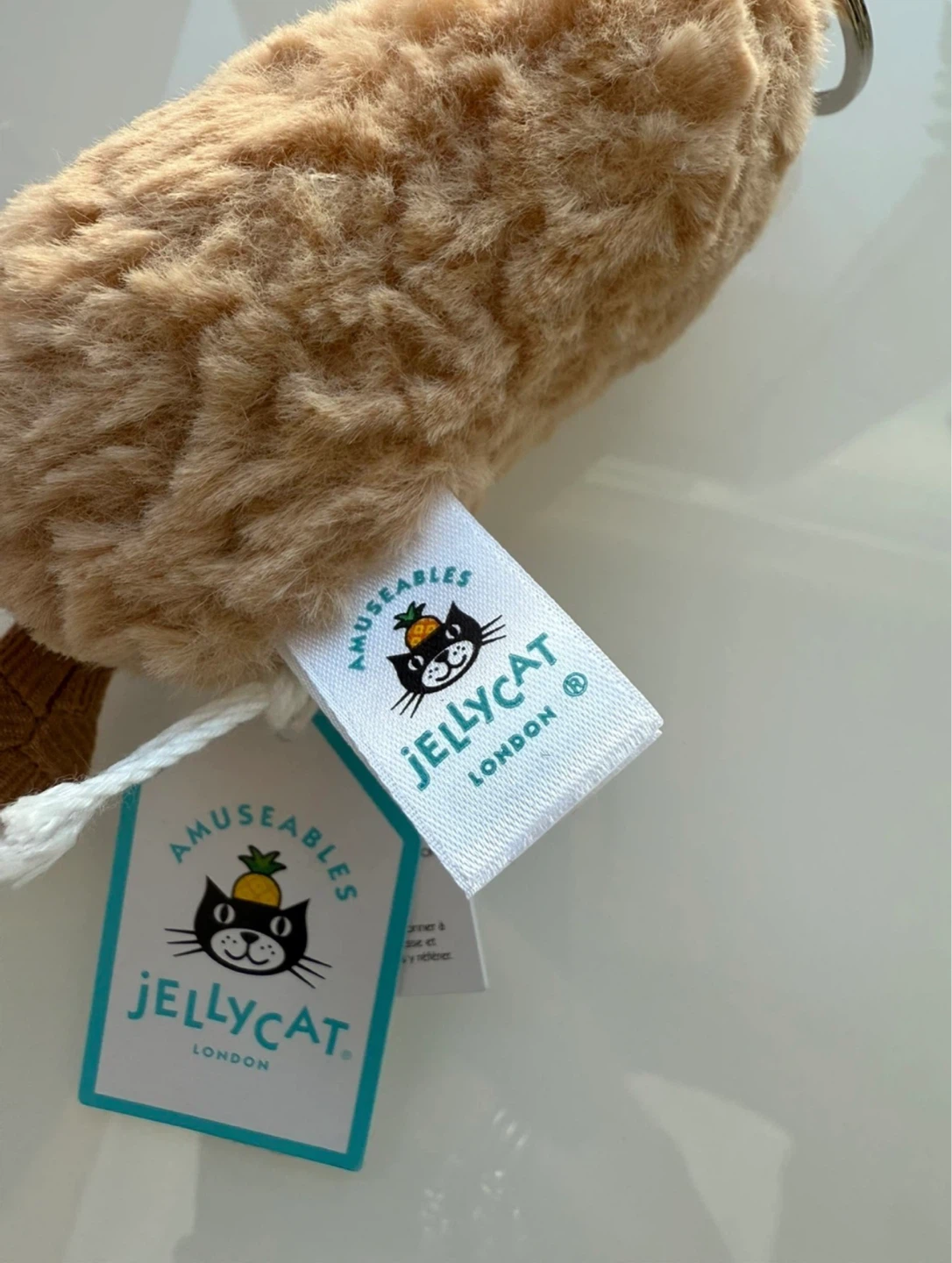 ⚽️Jellycat Amuseables Peanut Keychain Plush - photo 3