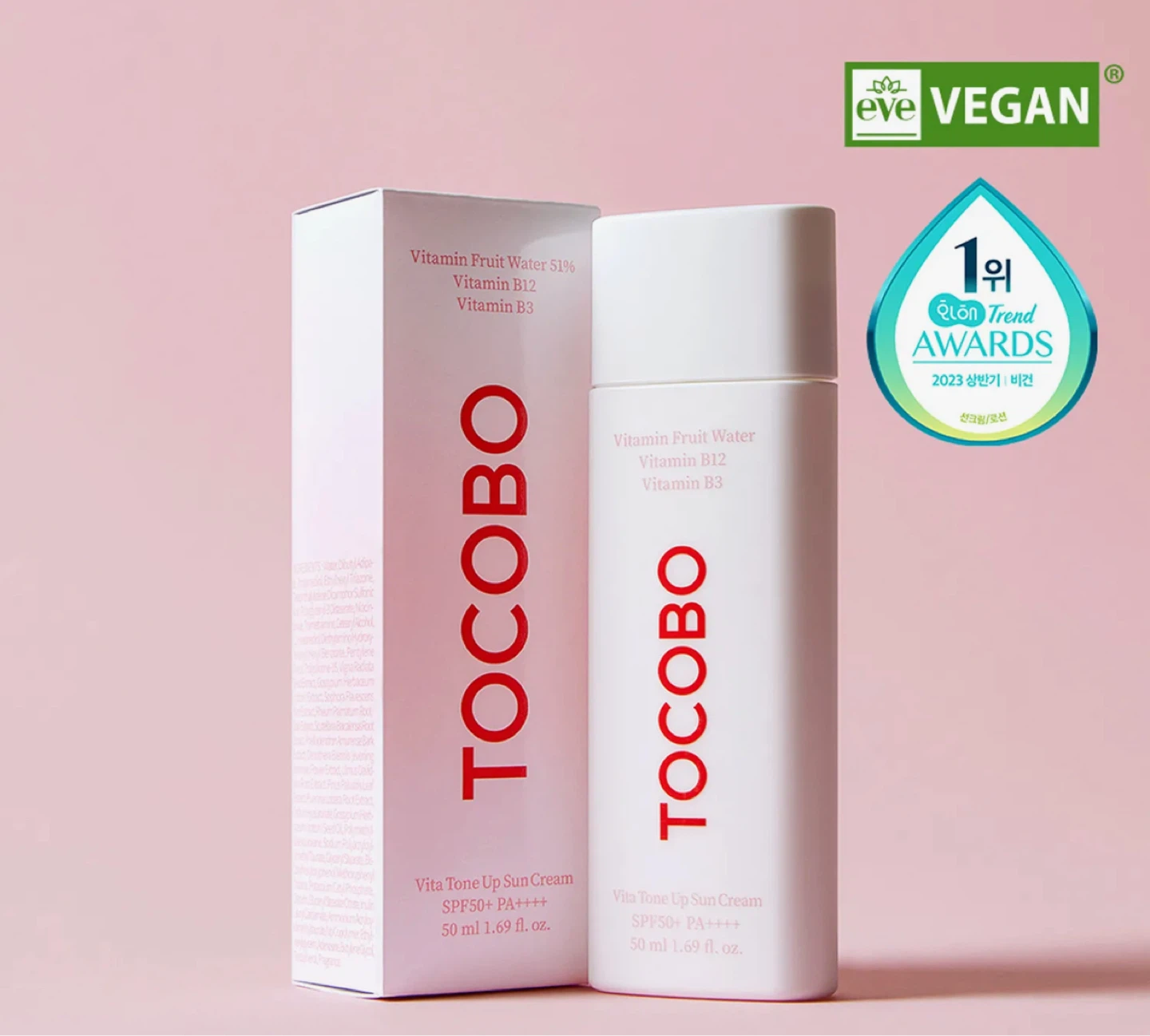 TOCOBO Vita Tone Up Sun Cream SPF50+ PA++++ 50ml